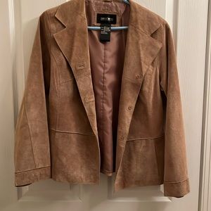 Brandon Thomas leather suede jacket